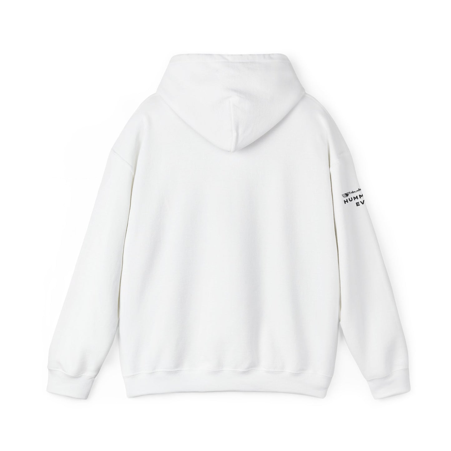 Humm EV Hooded Sweatshirt - Cozy Unisex Apparel for Car Lovers, Casual Wear, Gift for Him/Her, Road Trip Hoodie, Lightweight Sweatshirt