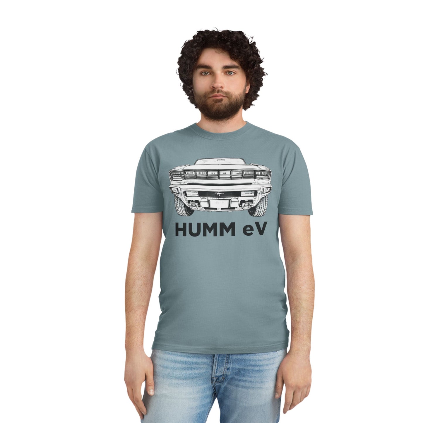 Unisex Faded Humm EV Shirt | Vintage Automotive Tee, Gift for Car Lovers, Casual Wear, Father's Day, Eco-Friendly Apparel