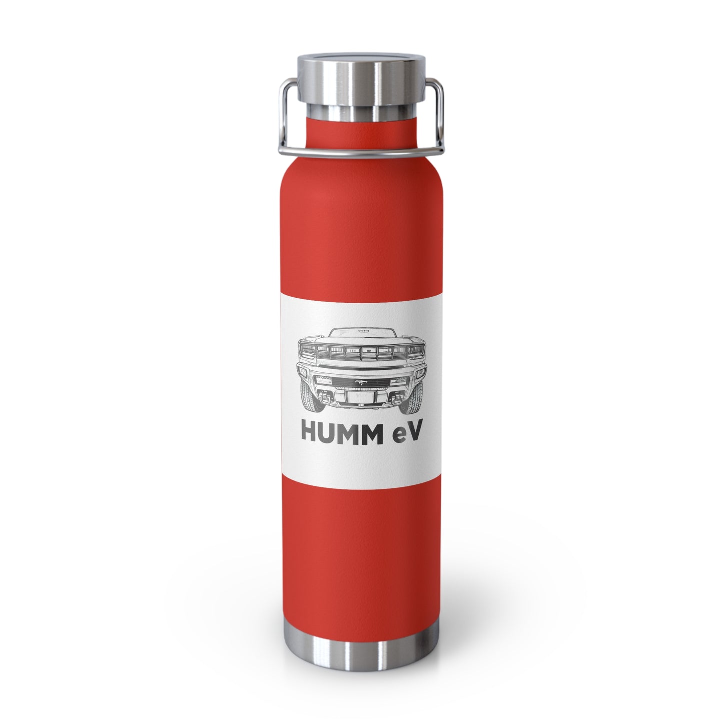 Stylish Insulated Water Bottle, Humm EV Design, Travel Hydration, Eco-Friendly Gift, Gym Bottle, Adventure Essential