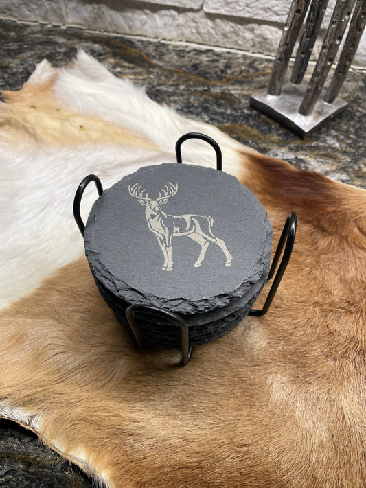 Slate coasters